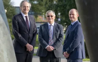 The Cross-Border BREATH Project Research Team pictured in Queen’s University Belfast including lead investigators from Smooth Muscle Research Centre, DkIT and Gina McIntyre, CEO of the Special EU Programmes Body