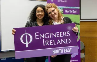 Niamh Shaw and Prize winner 
