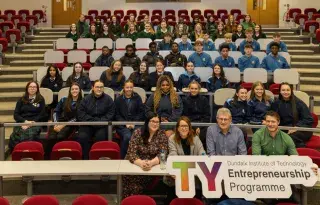 Participants in DkIT's TY Entrepreneurship Programme