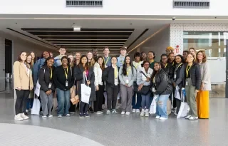 Science students in WuXi Biologics visit