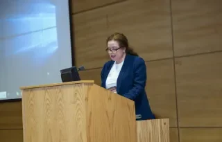 Dr. Patricia Moriarty, Head of School of Business and Humanities.