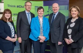 Representatives of the North East Further and Higher Education Alliance (NEFHEA) at the DkIT Symposium: A Changing Cross Border Landscape for Further & Higher Education. [Photo: Ciara Wilkinson]
