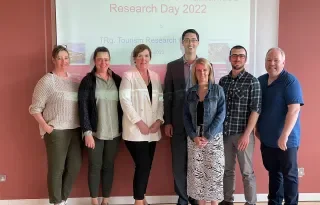 Teresa O’Rourke, Aminah Dastan, Maria Roddy Freyne, Daithi Kearney, Lorraine Dunne, Leandro Pessina and Kevin Burns 