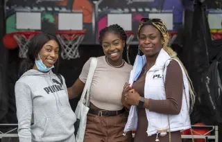 Bowale Adanri, Ashbourne. Faith Olufemi-Ojo, Tallaght. Uwa Osarhieme, Waterford. All studying Intellectual Disability Nursing.