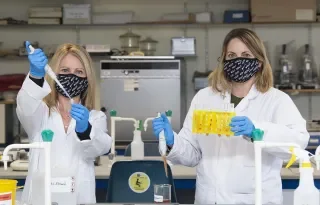 Dr Suzanne Linnane, Senior Lecturer in the Department of Applied Sciences and Dr. Caroline Gilleran Stephens, lecturer in Biotechnology