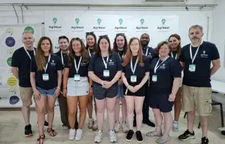 The DkIT Agri team in Cordoba Opening Ceremony