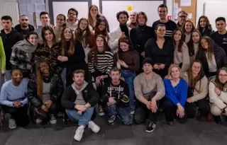 Students from the International Tourism Management degree and the Dept of Business at the Institut Universitaire Technologie in Lens