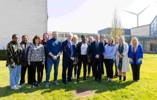 Headstart and Pathways graduates with mentors and co-ordinators