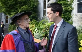 Dr Daithí Kearney and Fr Pat Ahern