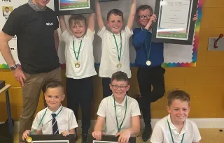 Gareth Kelly, DkIT Engineering Lecturer with 3rd class in St Oliver's NS Drogheda