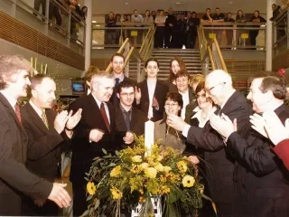 Whitaker Library Opening