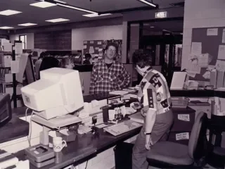 Whitaker Old Library Desk