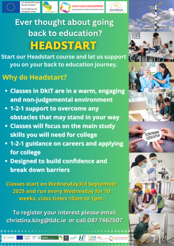 Headstart Programme Leaflet