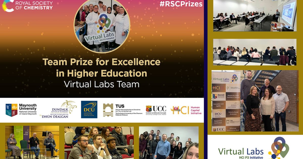 Virtual Labs Team wins prestigious Royal Society of Chemistry prize for ...