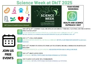 DkIT Science Week Flyer 2025