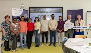 Participants in the Postgrad Summer School