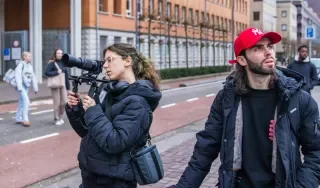 Film & Television and Creative Media students on Erasmus+ Blended Intensive Programme at Avans University of Applied Sciences in Den Bosch, The Netherlands