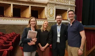 Participants in the Orvieto Irish Fleadh in Italy
