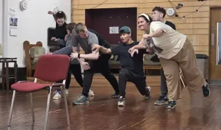 The workshop at An Tain Theatre