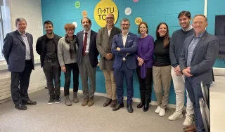 Members of the delegation during the Portuguese/CNIPES visit at DkIT