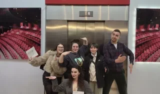 Vizvarys performance Robot Radius at The Helix Theatre