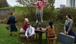 Some of the Dancing at Lughnasa cast