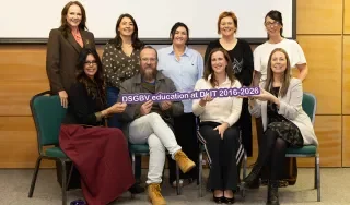 Some of the facilitators who teach on the education programme in relation to Domestic Violence