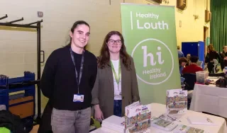 Representatives from Healthy Ireland at the Health Fair