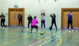 The session with SKF Crossfit