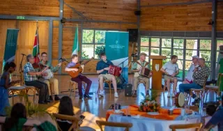 A performance with Kenyan-based Irish Musicians