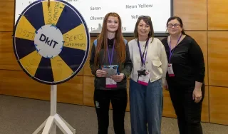 A STEM Day prize winner from The Marist