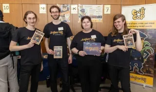 Team Amber Veil at the Computing Expo