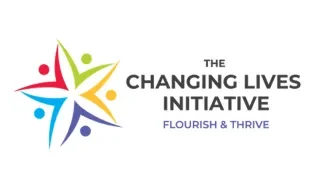 The logo for the changing lives initiative which is a colourful star