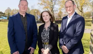 Fergal McCaffrey, Julie Doyle and Tim McCormac 