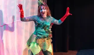 Brooke Rafferty Shaw performing in Little Shop of Horrors at DkIT