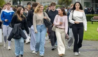 Campus tours during DkIT induction