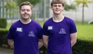 Student Ambassadors during induction