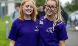 Student Ambassadors during induction