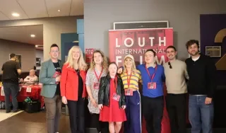Filmmakers at Louth International Film Festival