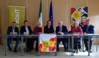 The signing was attended by representatives from DkIT and CMETB