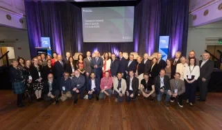 A photo of members of the RINN AI team