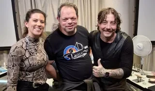 Tyrone Kearns with Brandi Boulet and Matt Aebig