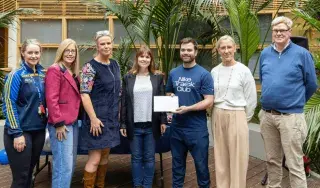 'The Bookworms' team was in second place in the 'DkIT's Fittest' challenge