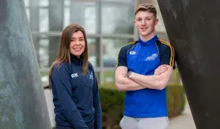 DkIT Sports Scholars, Anton Reilly and Sophie Watters