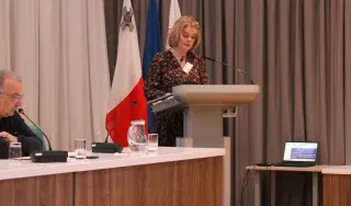 Adele Commins at the University of Malta