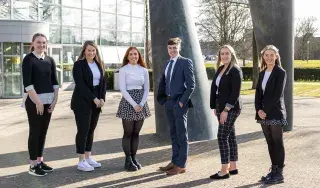 Debating Team: Caoimhe Sheridan, Claire Bolger, Ciara Brady, Richard Gilsenan, Hannah Grimes, Sarah Armstrong