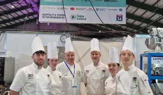 Alan McCabe at Worldskills Ireland
