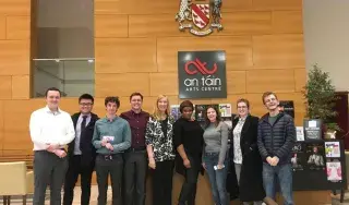 Film students at an Táin in 2018