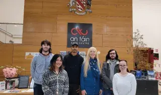 Film students at an Táin in 2024