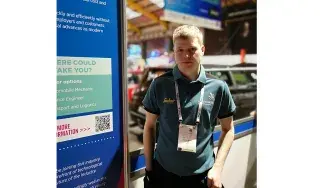 Declan Moore, winner in the Automobile Technology category at Ireland Skills Live and DkIT Apprenticeship graduate